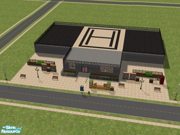 Sims 2 — The Safe House by Andrew532112 — From the outside, The Safe House may look like just another plain building with