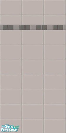 Sims 2 — Snow-blind White Wall Tile by dddrake — Snow-blind White Wall Tile