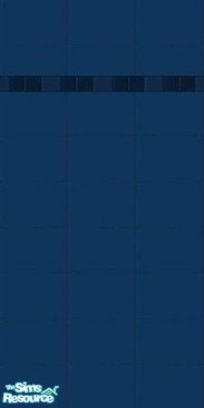 Sims 2 — Royal Blue Wall Tile by dddrake — Royal Blue Wall Tile