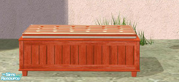 Sims 2 — PB Bali Outdoor Orange - Storage by ShinoKCR — 