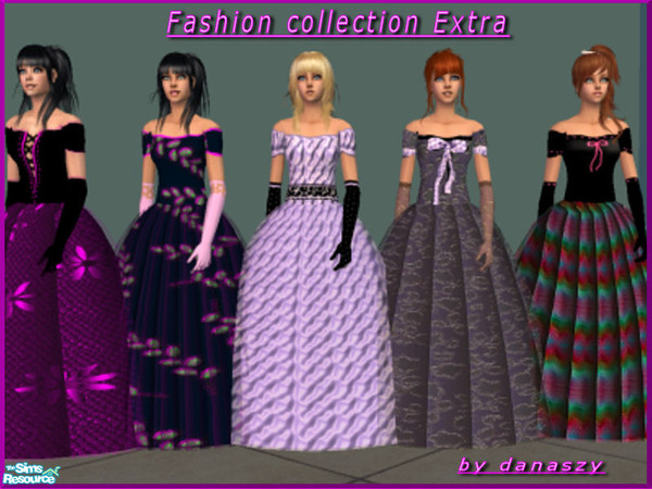 Sims 2 — Fashion Collection Extra by danaszy — A nice collection outfits for adult womwen. Mesh 002 by Liana