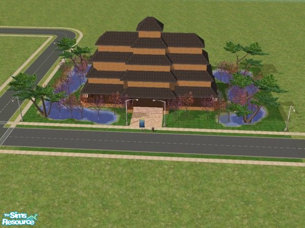 Sims 2 — Ragnarock Temple by Malak_Law — 