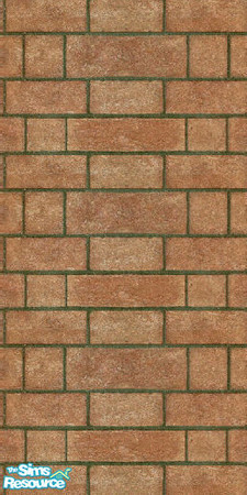 Sims 2 — Real Brick Rusty by luvs10s — Brick walls in various tones and patterns.