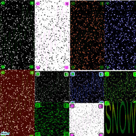 Sims 2 — Snow by xrl_derek5 — It's some snowy floors and walls...