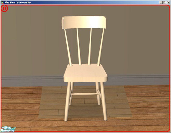 Sims 2 — Judicious Jute Tea Chair by dddrake — A beige kitchen set