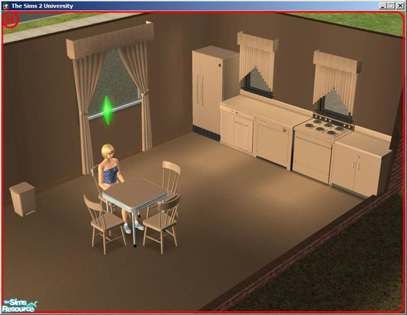 Sims 2 — Hey Jute Kitchen by dddrake — A beige kitchen set