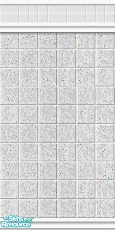 Sims 2 — Lavender Bathroom Shower Tile by Lorah — Part of the Lavender Bathroom set. Tiled wall.
