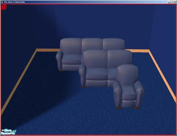 Sims 2 — Matching Sofas - Cornflower Dreams by dddrake — These are 21 sofas, loveseats and armchairs to match my 21