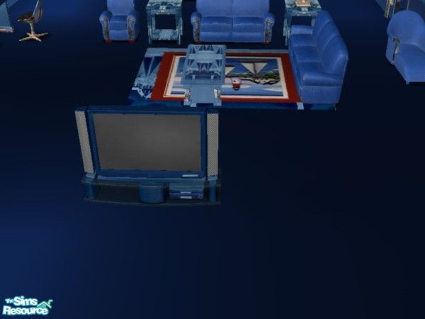 Sims 2 — Sail Boats TV by ead425 — 14 items:walls and floors alrady on TSR: tv