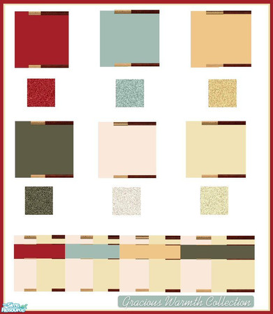 Sims 2 — Gracious Warmth Collection by mistresscris — Created by MistressCris.