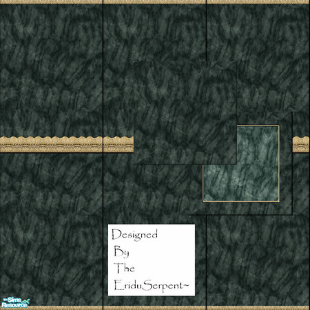 Sims 2 — Darkness (Marble) Bathroom Set by eriduserpent — I liked the detail in this marble so I decided NOT to over