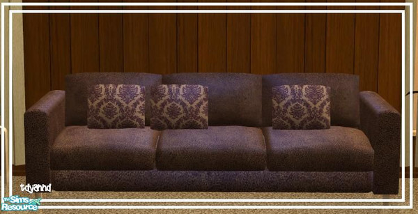 Sims 2 — Leather and Lace - Texture Challenge 92 - Sofa by tdyannd — An elegant living room featuring textures provided