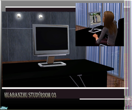 Sims 2 — Huabznhu Studies room 03 - PC by huabanzhu — 