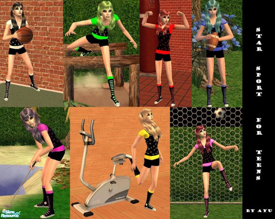 Sims 2 — Star Sport For Teens by Herzen & Blasen — Star Sport For Teens.