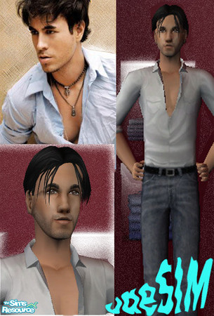 Sims 2 — EnRiQue by uaesims — This is my first created sim star , so ... enjoy ..