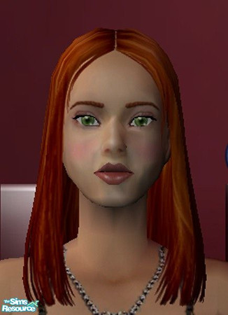 Sims 2 — Rose McGowan by theonlycarrie — This is one of my first attempts at making celebs. So please be nice! This is