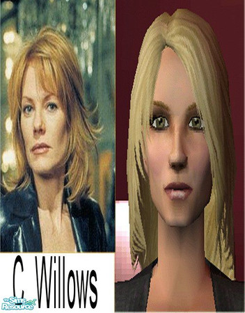 Sims 2 — CSI: Vegas - Catherine Willows by xsesiv4ce — Single mother, former Vegas dancer, and now a dedicated Crime