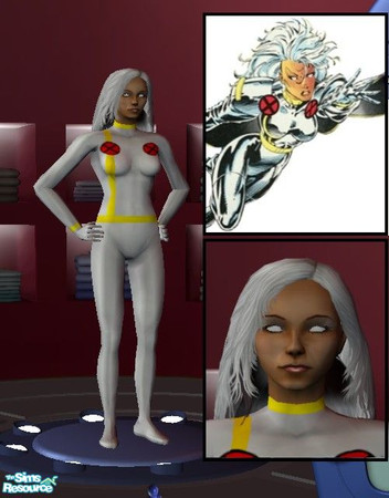 Sims 2 — STORM by lfsuccar — Storm from MARVEL COMICS X-MEN.