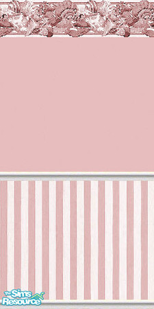 Sims 2 — K8SSeaShellPinkWLL13 by Kate139 — A set of 15 Walls and 4 Floors. Painted and Papered Walls with Sea Coral