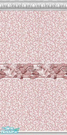 Sims 2 — K8SSeaShellPinkWLL09 by Kate139 — A set of 15 Walls and 4 Floors. Painted and Papered Walls with Sea Coral