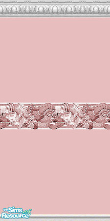 Sims 2 — K8SSeaShellPinkWLL07 by Kate139 — A set of 15 Walls and 4 Floors. Painted and Papered Walls with Sea Coral