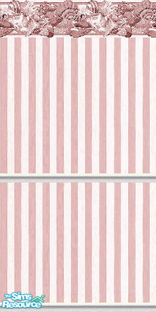Sims 2 — K8SSeaShellPinkWLL05 by Kate139 — A set of 15 Walls and 4 Floors. Painted and Papered Walls with Sea Coral