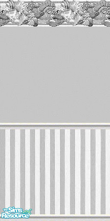 Sims 2 — K8SSeaShellGreyWLL13 by Kate139 — A set of 15 Walls and 4 Floors. Painted and Papered Walls with Sea Coral