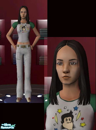 Sims 2 — Faye Wong by elmyras — HK popstar Faye Wong.