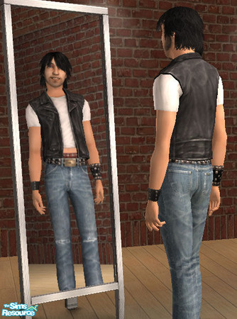 Sims 2 — Sam rebelle by moonalisa — My lovin' boyfriend