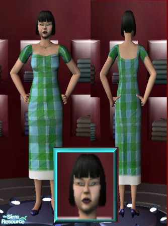 Sims 2 — Ms. Swann by Phadrae — It's Ms. Bunny Swann, from MadTV! You know..."he looka lika man!" LOL