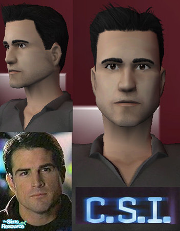 Sims 2 — nick csi by Trash — that macho man from c.s.i las vegas ;) ,done by request