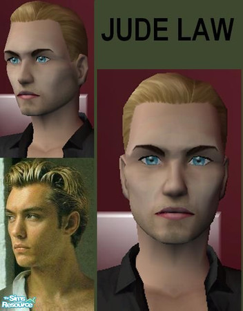 Sims 2 — Jude Law by Trash — actor jude law