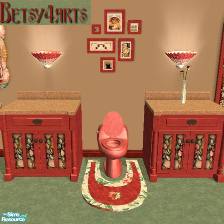 Sims 2 — FFB Collage by Betsy4arts — A wonderful grouping of paintings from the turn of the century France.