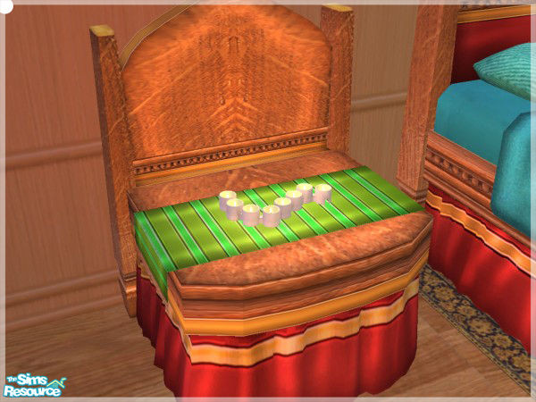 Sims 2 — Burj Decoration Sheet 2 - rec1 by senemm — A classy and vibrant bedroom set inspired by Dubai\'s Burj Al Arab.
