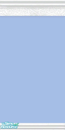Sims 2 — Starry Night "Sky Blue" Wall Treatment by Cashcraft — A sky blue wall treatment for my "Starry
