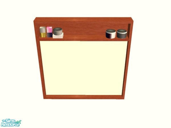 Sims 2 — Leyris Bathroom in Summer Rose Mirror by simmaniac2005 — Made to match Studio K walls and floors. by Jo D