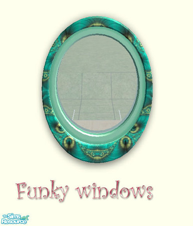 Sims 2 — Funkywindows innerframe05 by Cloisonne — inner frame only.