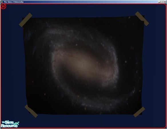 Sims 2 — Galaxy Poster by dddrake — Find under "Angst" (red one)