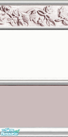 Sims 2 — Spring Sand by Lorah — A pastel spring wall in sand.