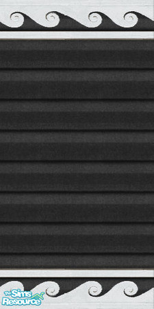 Sims 2 — SS1 Black by STP Carly — SuperSiding adds a little more than color, it adds style to that Simhome.