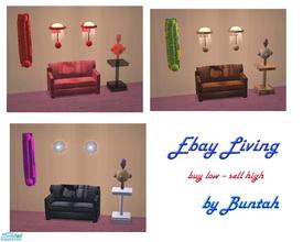 Sims 2 — Ebay Living by buntah — Perfect stuff for your sim ebayer. These objects can be bought CHEAP but the price
