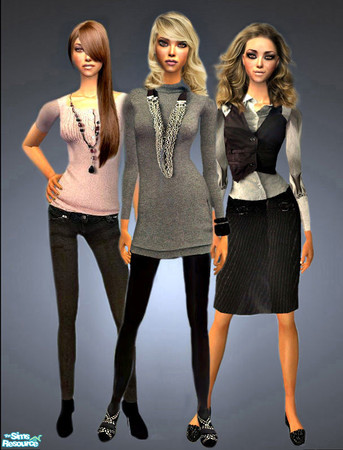 Sims 2 — Light by H76CXL — The set of modern clothing