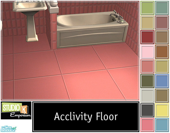 Sims 2 — Studio K Acclivity Floor_01 by StudioKhagerks — 