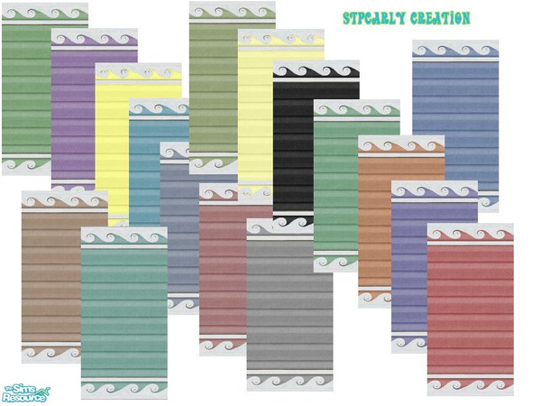 Sims 2 — Super Siding One by STP Carly — SuperSiding adds a little more than color, it adds style to that Simhome.