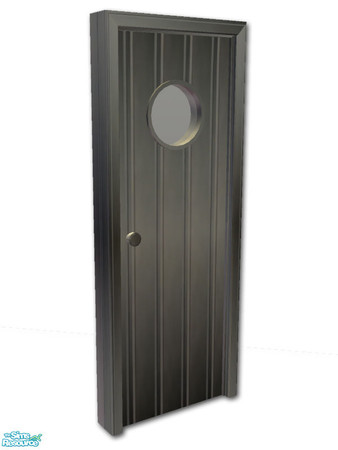 Sims 2 — Trailer - Exterior Door - Diag Mesh by Shakeshaft — Part of a set consisting of the objects you will need to