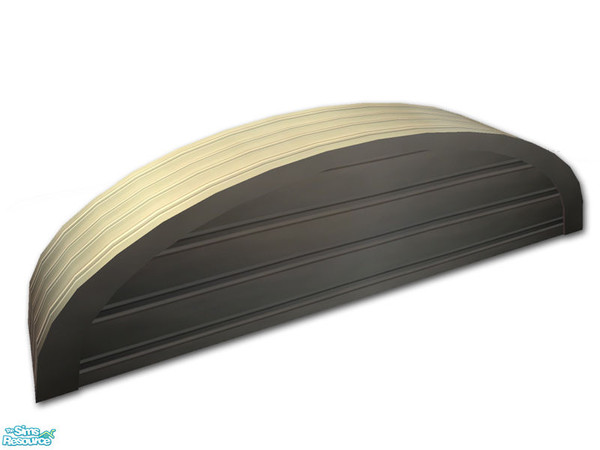 Sims 2 — Trailer - 6x1 Roof End 01 - Mesh by Shakeshaft — Part of a set consisting of the objects you will need to create