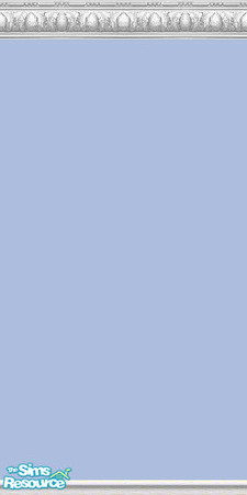 Sims 2 — K8SSeaShellBlueWLL01 by Kate139 — A set of 15 Walls and 4 Floors. Painted and Papered Walls with Sea Coral