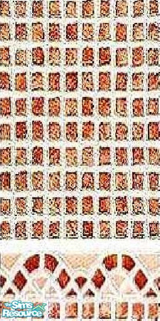 Sims 2 — bricks6 by janicap — wall6