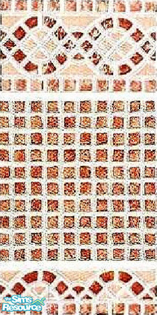 Sims 2 — bricks3 by janicap — wall3