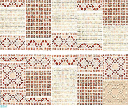 Sims 2 — Bricks by janicap — Bricks walls and floors